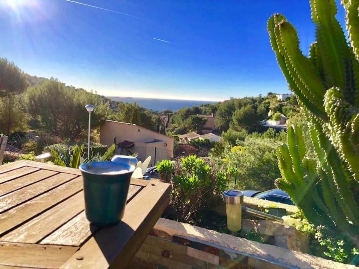 Vuemer Bandol - Grande Terrasse De 45M2 Vue Mer Piscine Parking Εξωτερικό φωτογραφία