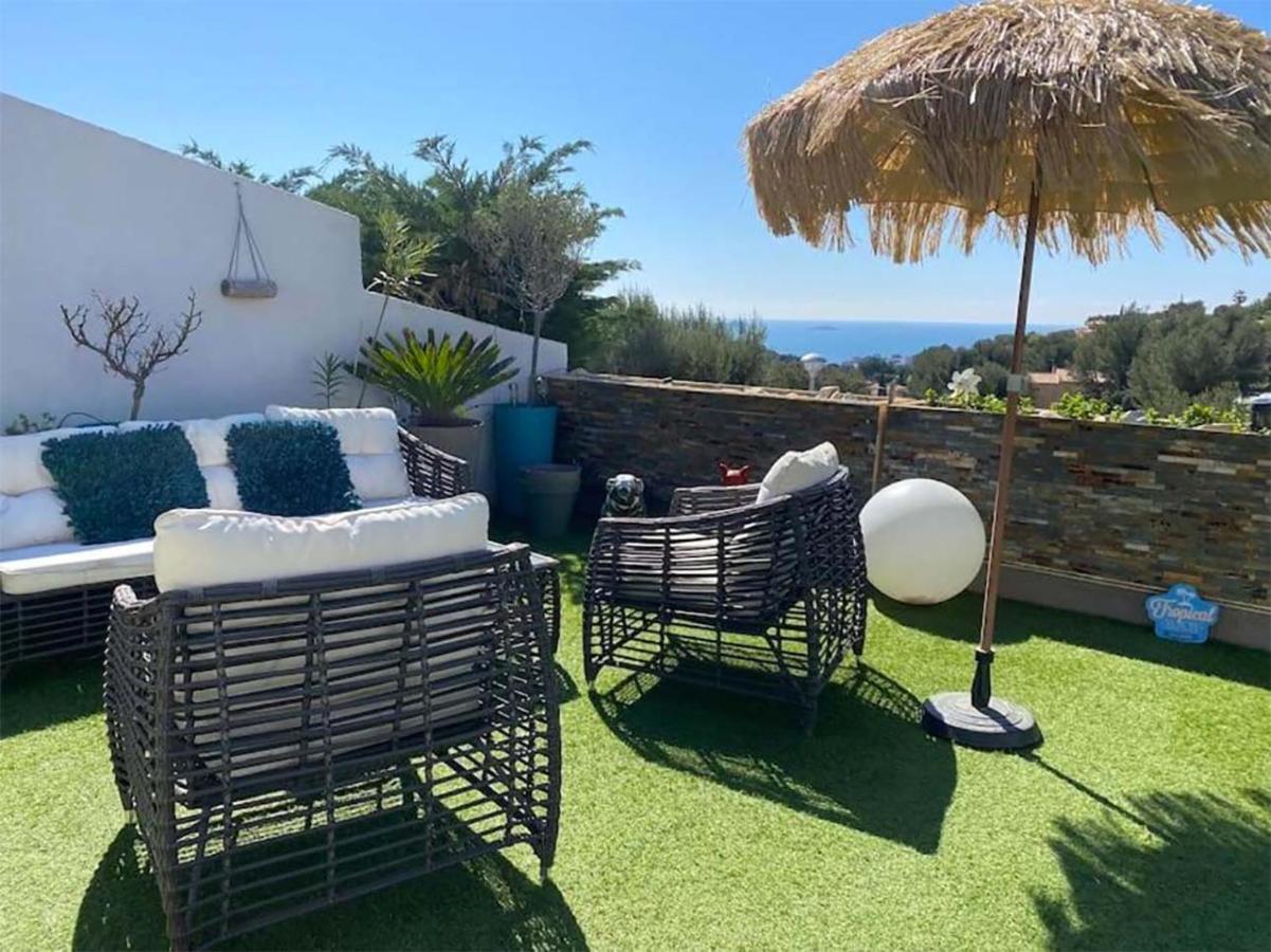 Vuemer Bandol - Grande Terrasse De 45M2 Vue Mer Piscine Parking Εξωτερικό φωτογραφία